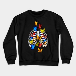 Butterflies in my stomach Crewneck Sweatshirt